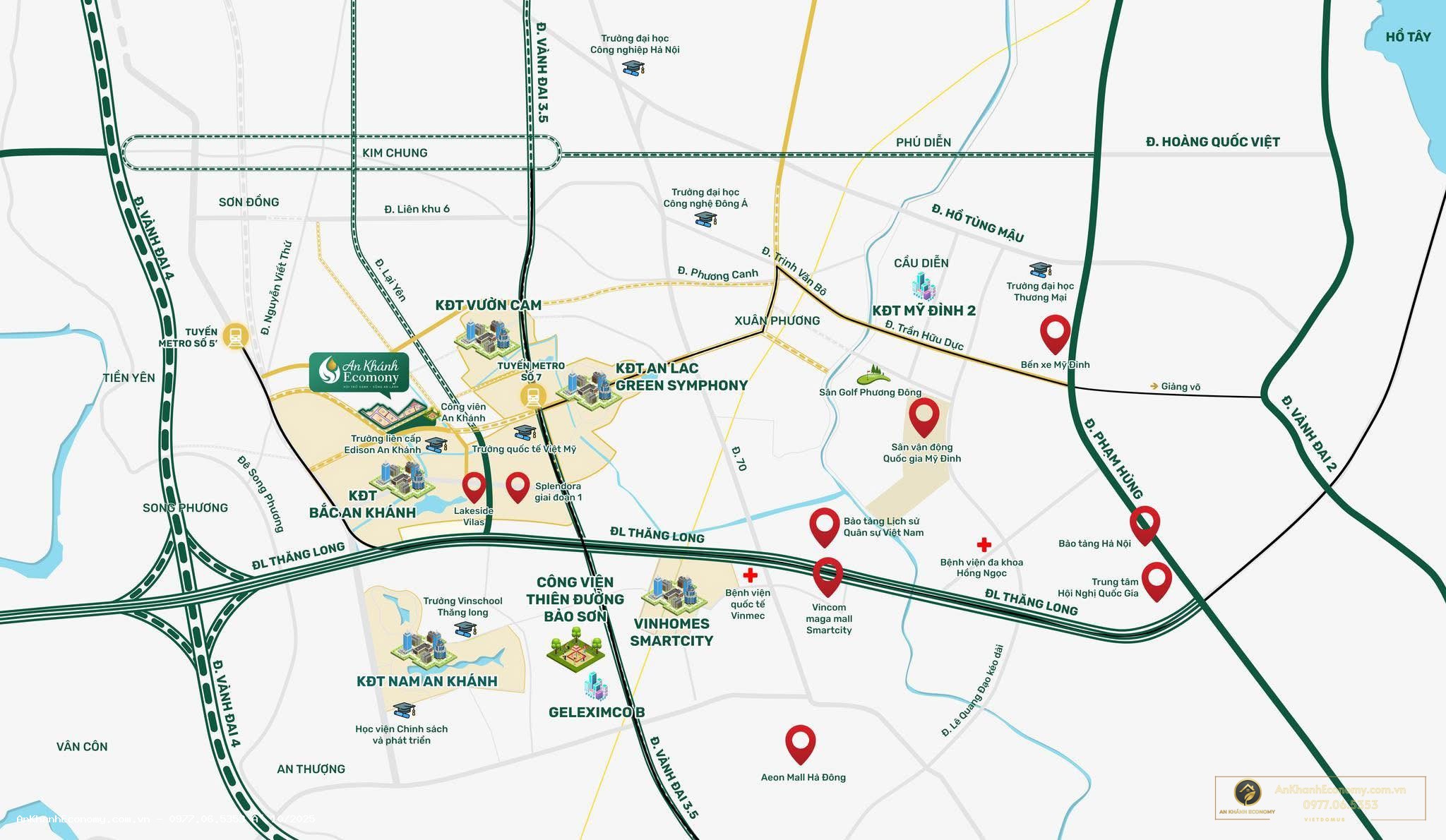 An Khánh Economy | Biệt thự liền kề Bắc An Khánh - Hình ảnh dự án An Khánh Economy [10/2025]