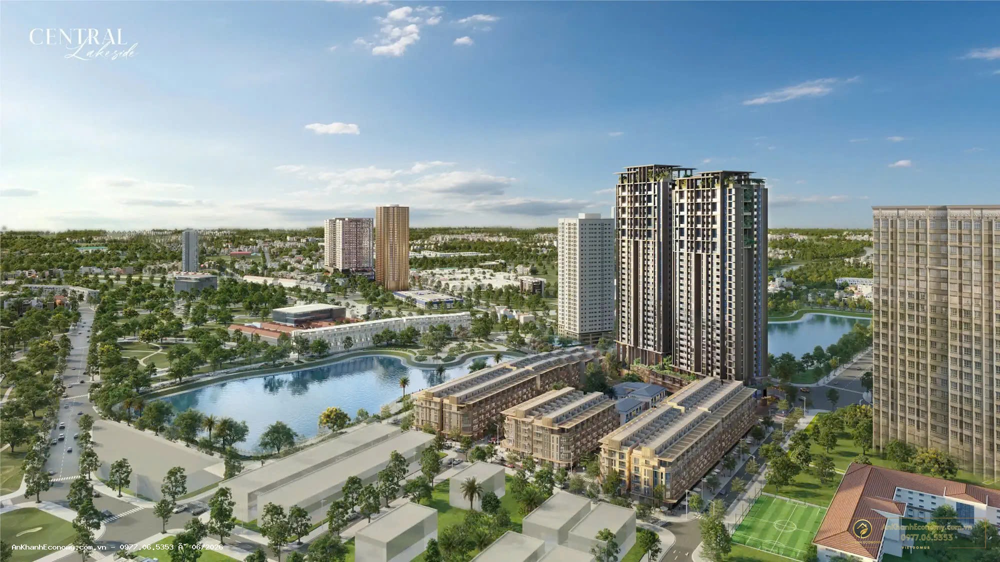 Central Lakeside: góc nhìn tài chính & khai thác – Hình ảnh dự án An Khánh Economy [06/2026]
