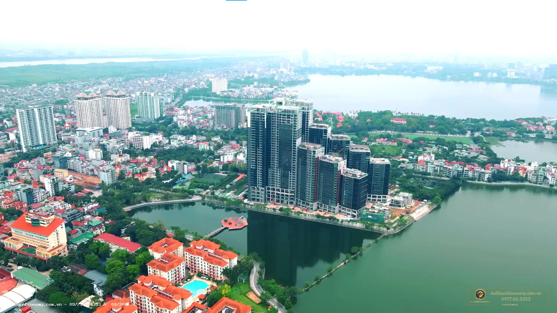 Toàn cảnh Ascott Tây Hồ tại 58 Tây Hồ