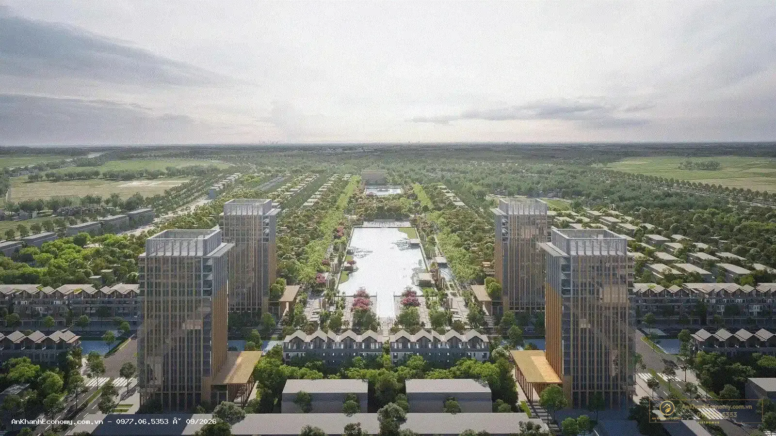 Phối cảnh Đồng Văn Central Park